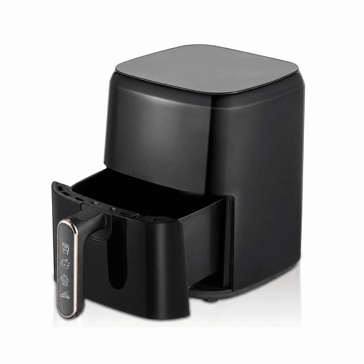 Air Fryer AeroCooking Compact 3L – Vue avec Panier Ouvert