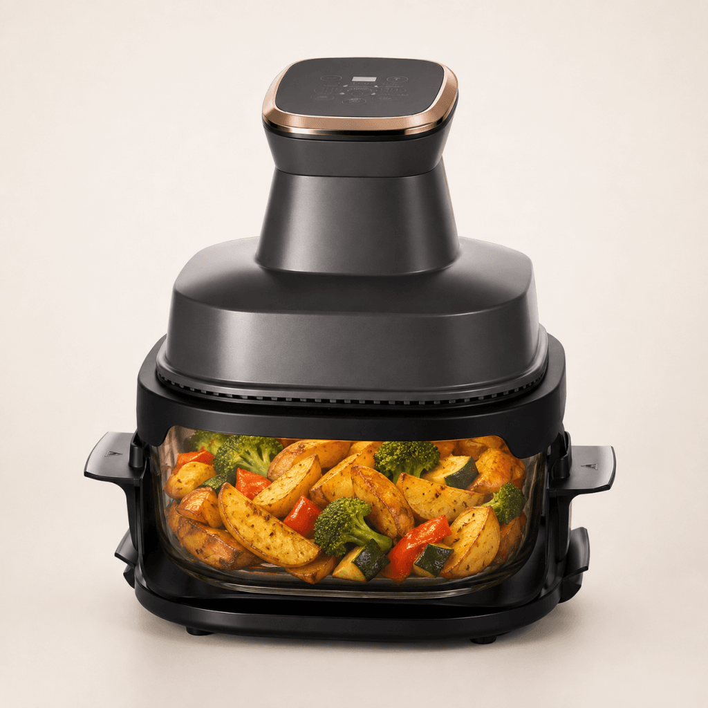 Air Fryer AeroCooking Duo 4L – Friteuse Sans Huile avec 2 Bols de Cuisson