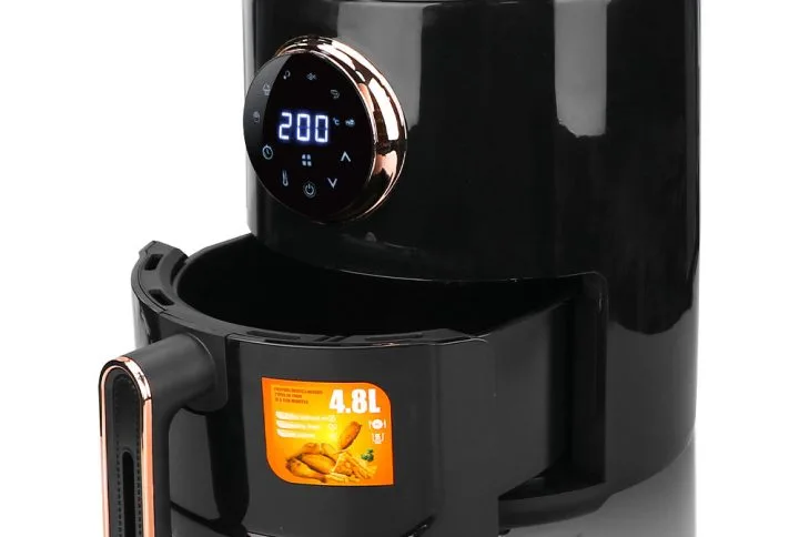Air Fryer AeroCooking 4.8L friteuse sans huile digitale noire