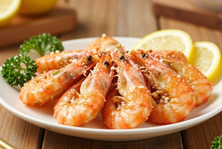crevettes au Air Fryer