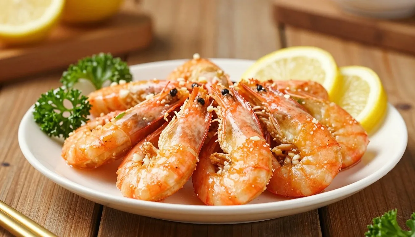 crevettes au Air Fryer